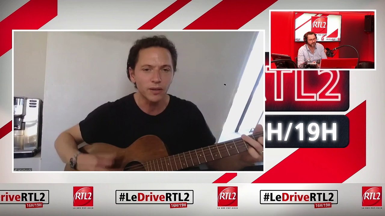 Raphaël live dans #LeDriveRTL2 (23/04/20)