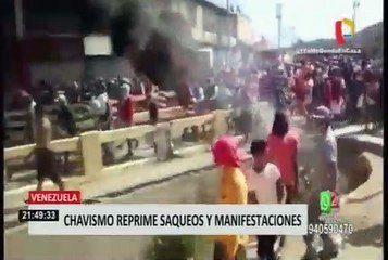 Coronavirus en Venezuela: población comenzó a saquear ante falta de alimentos