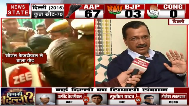 Delhi Election 2020: अच्छे बहुमत से आम आदमी पार्टी की बनेगी सरकार, देखें अरविंद केजरीवाल का Exclusive Interview