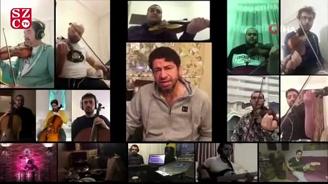 Sanatçı ve fenomenler 'Hatıran Yeter' şarkısı ile evde kal mesajı verdi