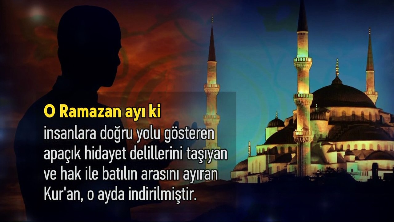 Hoş geldin ramazan
