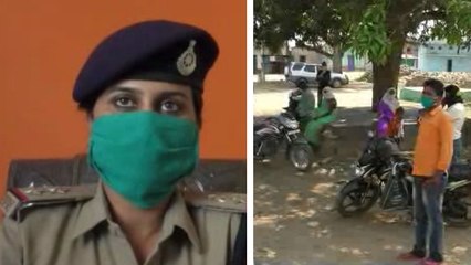 VIDEO : 32 गांवों को वाट्सएप ग्रुप से जोड़कर महिला पुलिस प्रभारी लड़ रहीं कोरोना से जंग