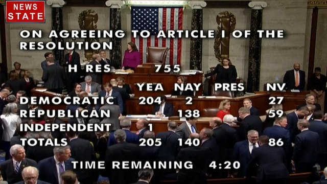 America: अमेरिकी संसद में डोनाल्‍ड ट्रंप के महाभियोग पर वोटिंग शुरू
