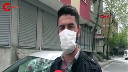 Arnavutköy'de inanılmaz görüntüler! Güvenlik kamerasını izleyince şok yaşadı