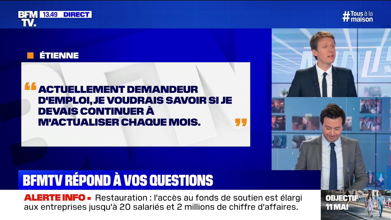 Demandeur d'emploi, dois-je continuer à m'actualiser sur le site pôle emploi? BFMTV répond à vos questions