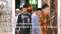 Indonésie: des milliers de fidèles dans une mosquée malgré le coronavirus