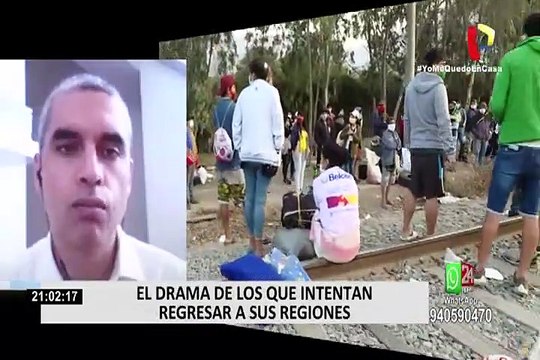 Día 40 por el Covid-19: El drama de los que intentan regresar a sus regiones