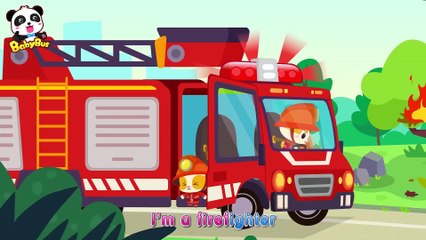 Policeman Keeps Everyone Safe  Doctor Cartoon, Fire Truck  Nursery Rhymes  Kids Songs  BabyBus