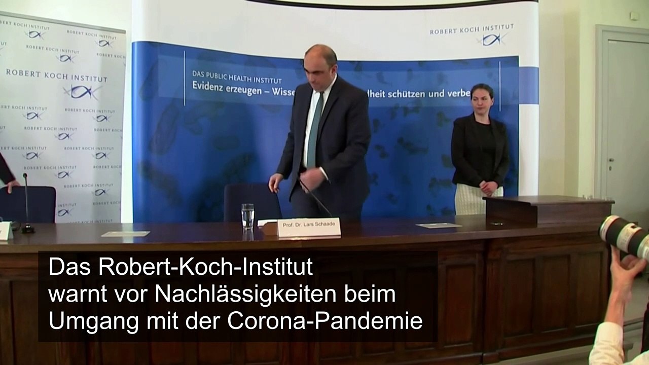 RKI: "Wir dürfen jetzt nicht nachlässig werden"