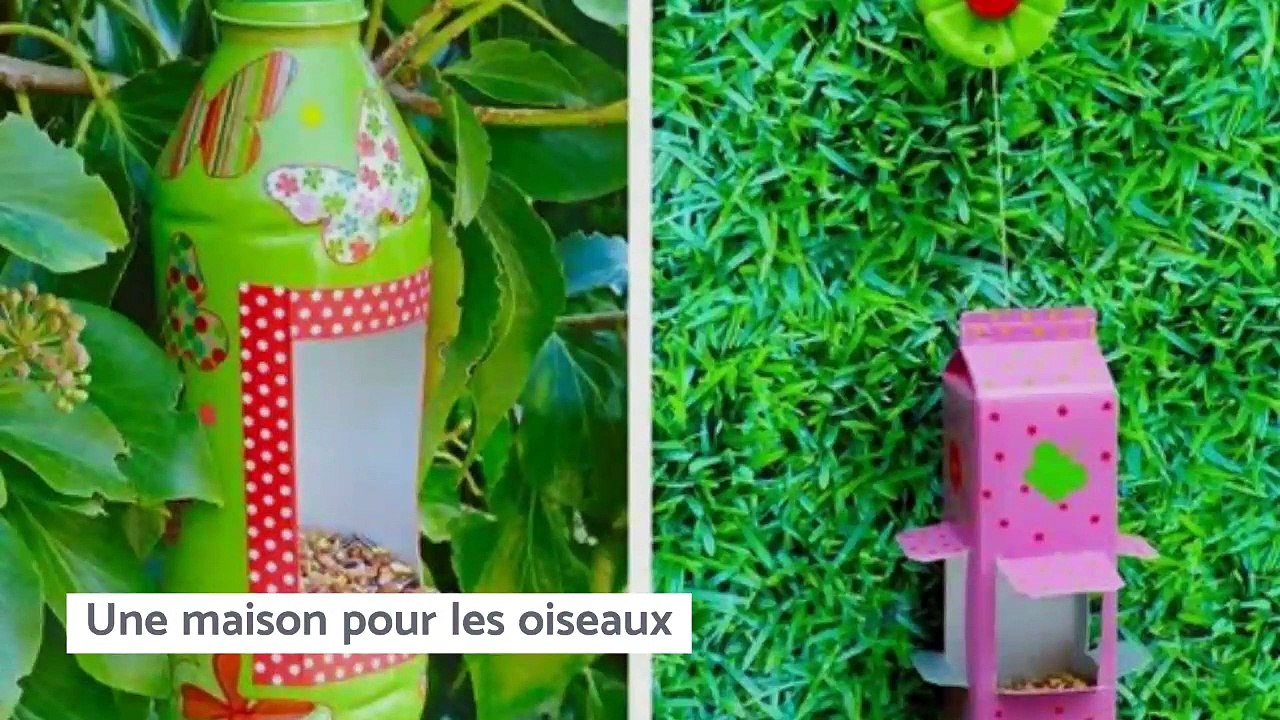 Bricolage: on recycle les briques de lait !