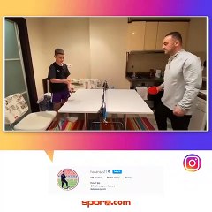 Hasan Şaş: "Evde spora devam"