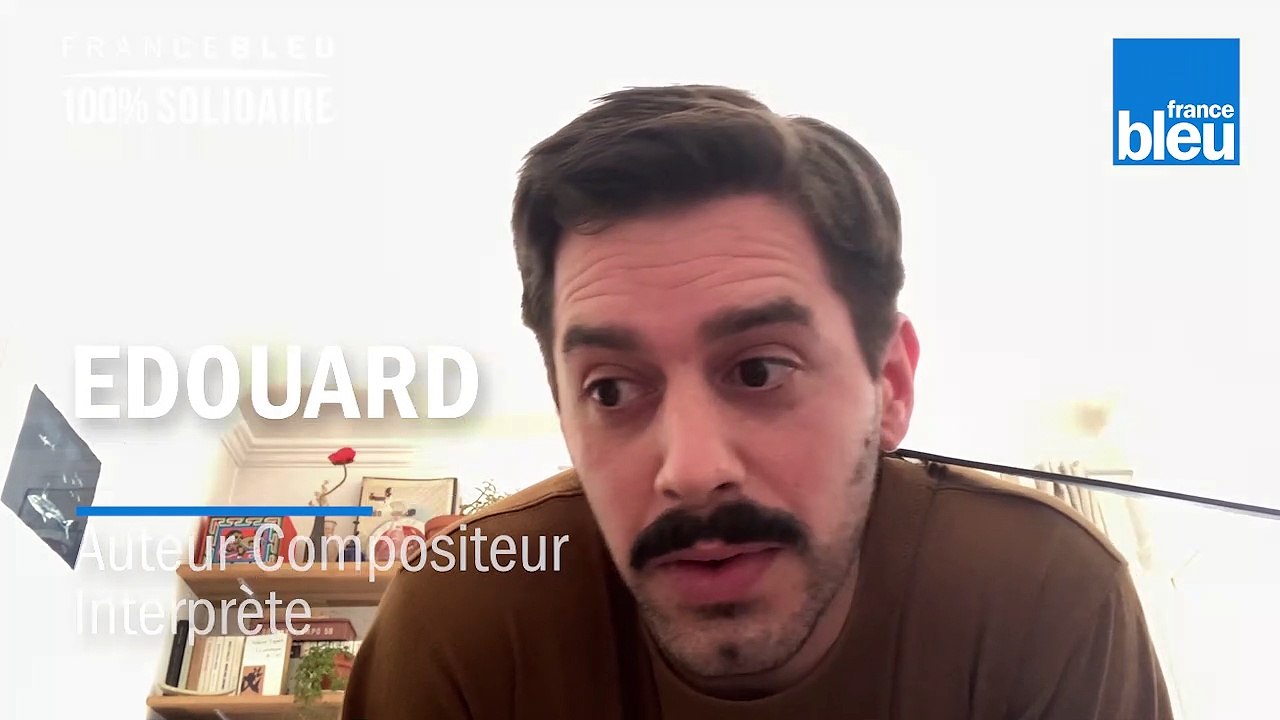 Edouard Edouard, artiste de la Nouvelle scène de France Bleu Lorraine