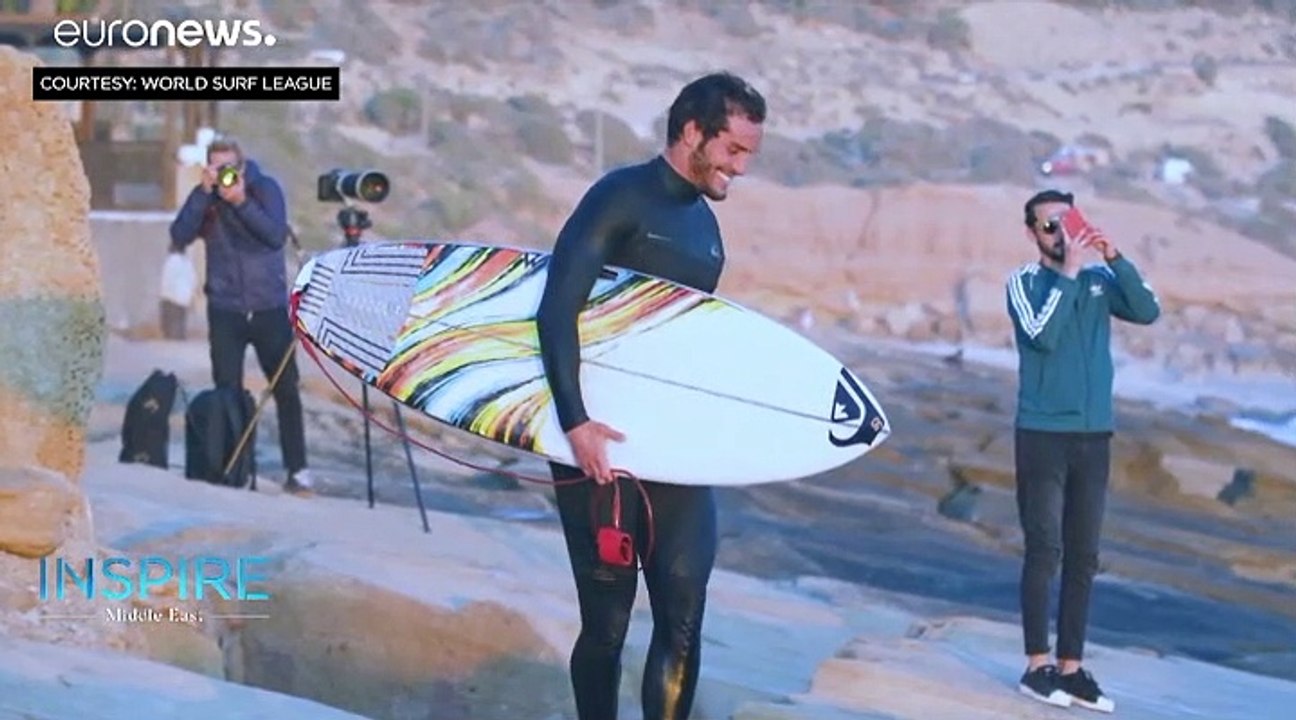 Fish out of water: How is Moroccan surfer Ramzi Boukhiam training during quarantine?