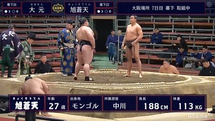 Omoto vs Kyokusoten - Haru 2020, Makushita - Day 7