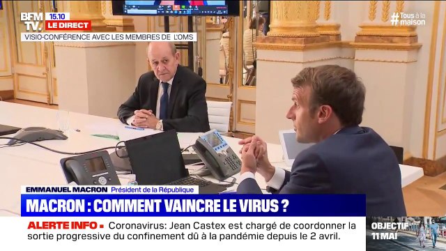 Virus: Emmanuel Macron souhaite rendre accessible le système de tests dans tous les pays du monde