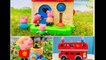PEPPA PIG Toys Compilation- BUS RIDE and Fisher Price HOUSE-