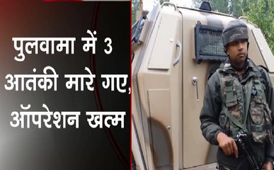 Jammu kashmir :पुलवामा में 3 आतंकियों का एनकाउंटर, इलाके में इंटरनेट सेवाओं पर रोक