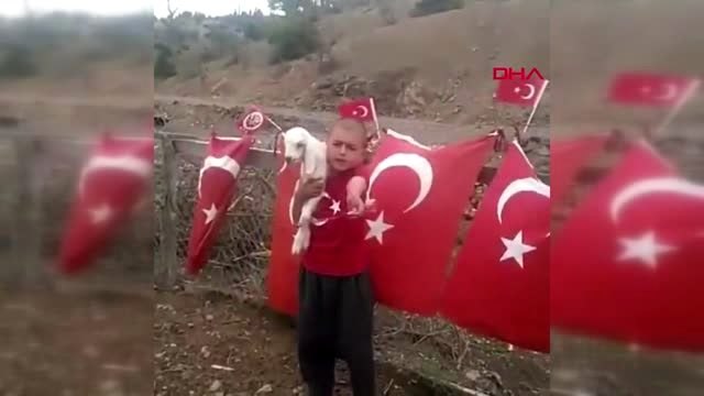 MERSİN Yörük çocuğu Alperen'in 23 Nisan performansı yoğun ilgi gördü