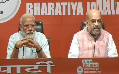 बीजेपी को पूर्ण बहुमत मिलेगा, नरेंद्र मोदी फिर बनेंगे प्रधानमंत्री : अमित शाह
