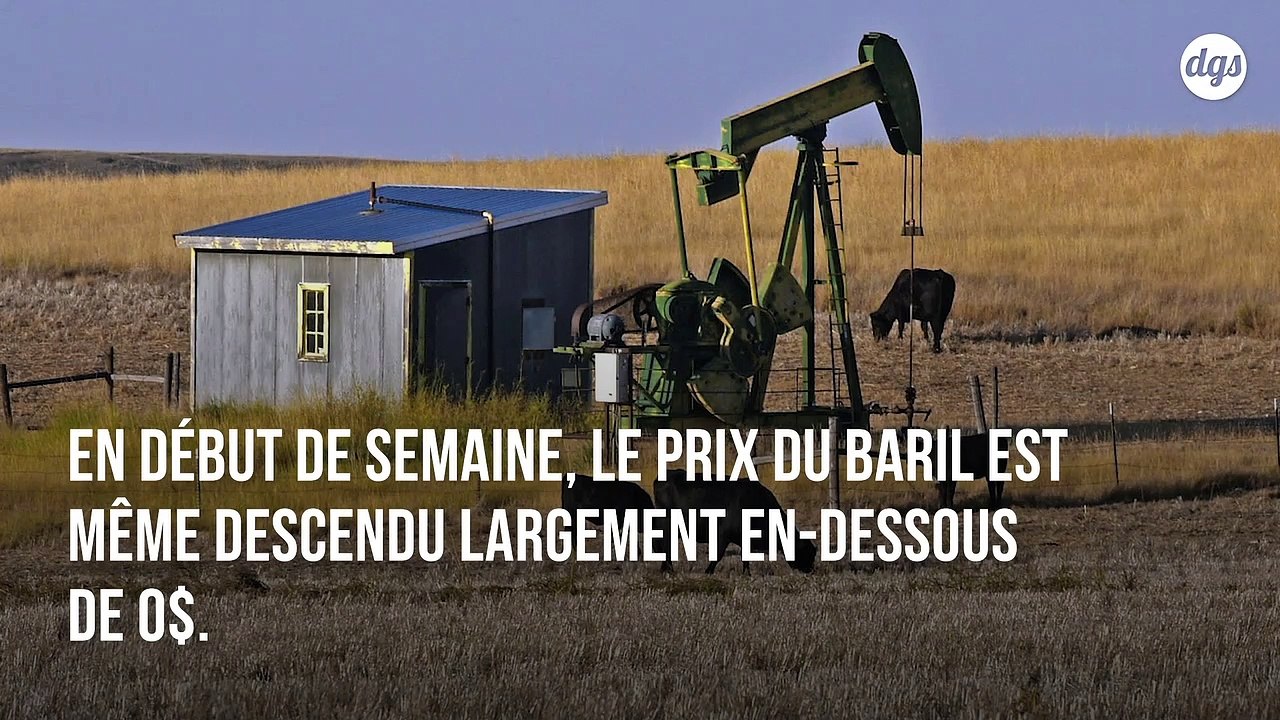 À cause du coronavirus, le pétrole américain traverse une crise sans précédent
