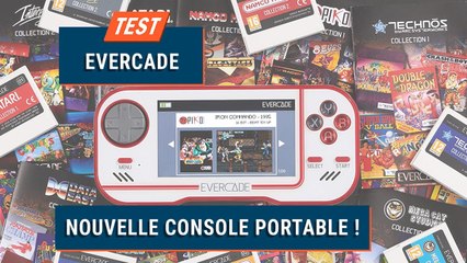 Une NOUVELLE CONSOLE PORTABLE pour les jeux rétro : l'EVERCADE