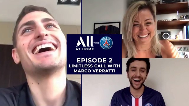 All at Home épisode 2 avec Marco Verratti, Nicolas et Laure Boulleau