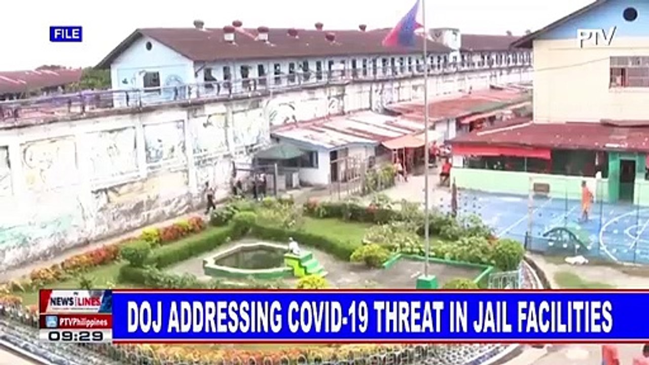 DOJ addressing CoVID-19 threat in jail facilites