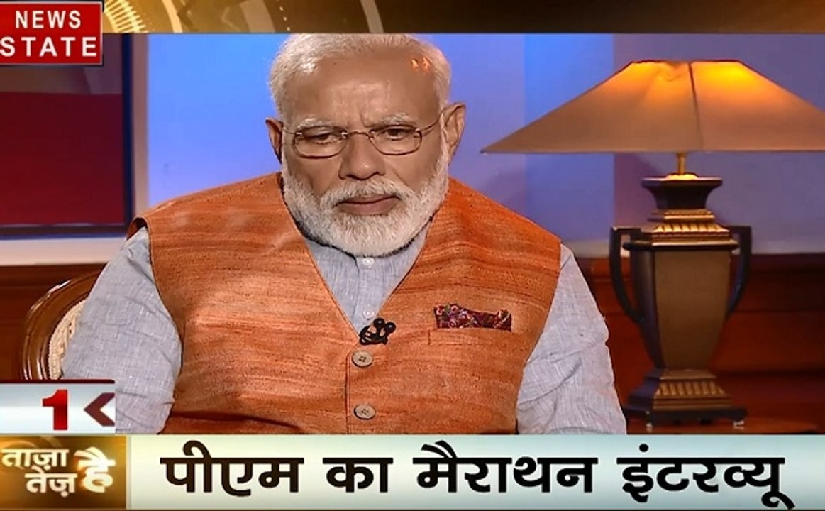 पीएम मोदी का Exclusive Interview, देखिए रात 8 ब...