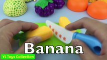 Fun Learning Names of Fruits Velcro Cutting for Childen by YL Toys Collection