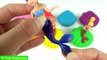 Play Doh Surprise Rainbow Seashells Mermaid Ariel Sister