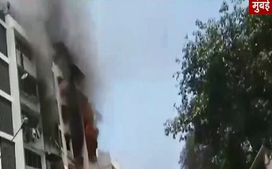 मुंबई के  अंधेरी इलाके में बिल्डिंग में लगी आग