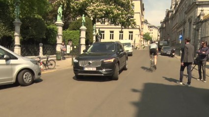 Pierre-Yves Jeholet arrive au Conseil national de sécurité