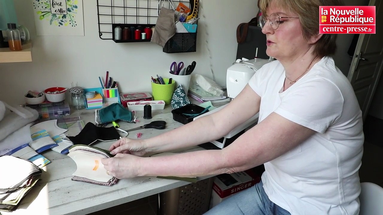 VIDEO. Poitiers : fabrication d'un masque avec un filtre intégré