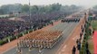 राजपथ पर गणतंत्र दिवस परेड की फुल ड्रेस रिहर्सल