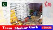 Publicly distributes self-help rations throughout Pakistan | Haji Hassan Jilani Chaudhry  | Team SareAam | Shakargarh | Janbaz Pakistan