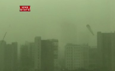 दिल्ली- एनसीआर में मौसम ने बदली करवट, चली धूल से भरी तेज हवाएं