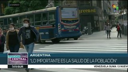 Argentinos apoyan extensión de la cuarentena para combatir COVID-19