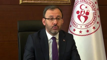 Bakan Kasapoğlu: "Asıl olan liglerin tamamlanmasıdır" -2-