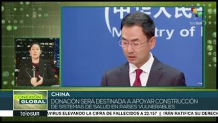 Dona China 30 mdd a la OMS para apoyar la lucha a la pandemia