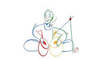 गूगल ने तबला वादक लच्छू महाराज का बनाया डूडल