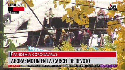 Alerta: motín en la cárcel de Villa Devoto