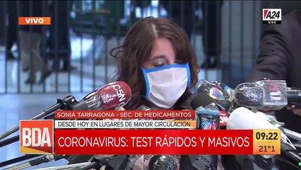 Test rápidos de inmunidad, en Constitución