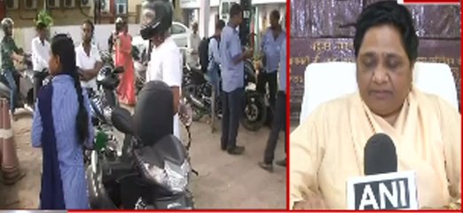 पेट्रोल-डीजल की लगातार बढ़ रही कीमतों पर मायावती ने केंद्र सरकार पर साधा निशाना