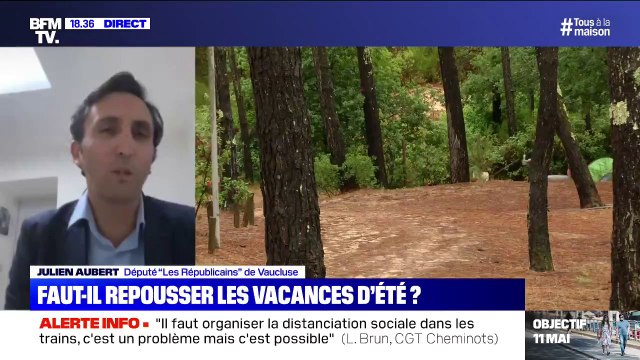 Tourisme: Julien Aubert appelle le gouvernement à être clair sur les espaces qui pourront ouvrir