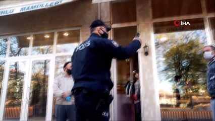 Kısıtlamaya rağmen pes dedirten görüntüler