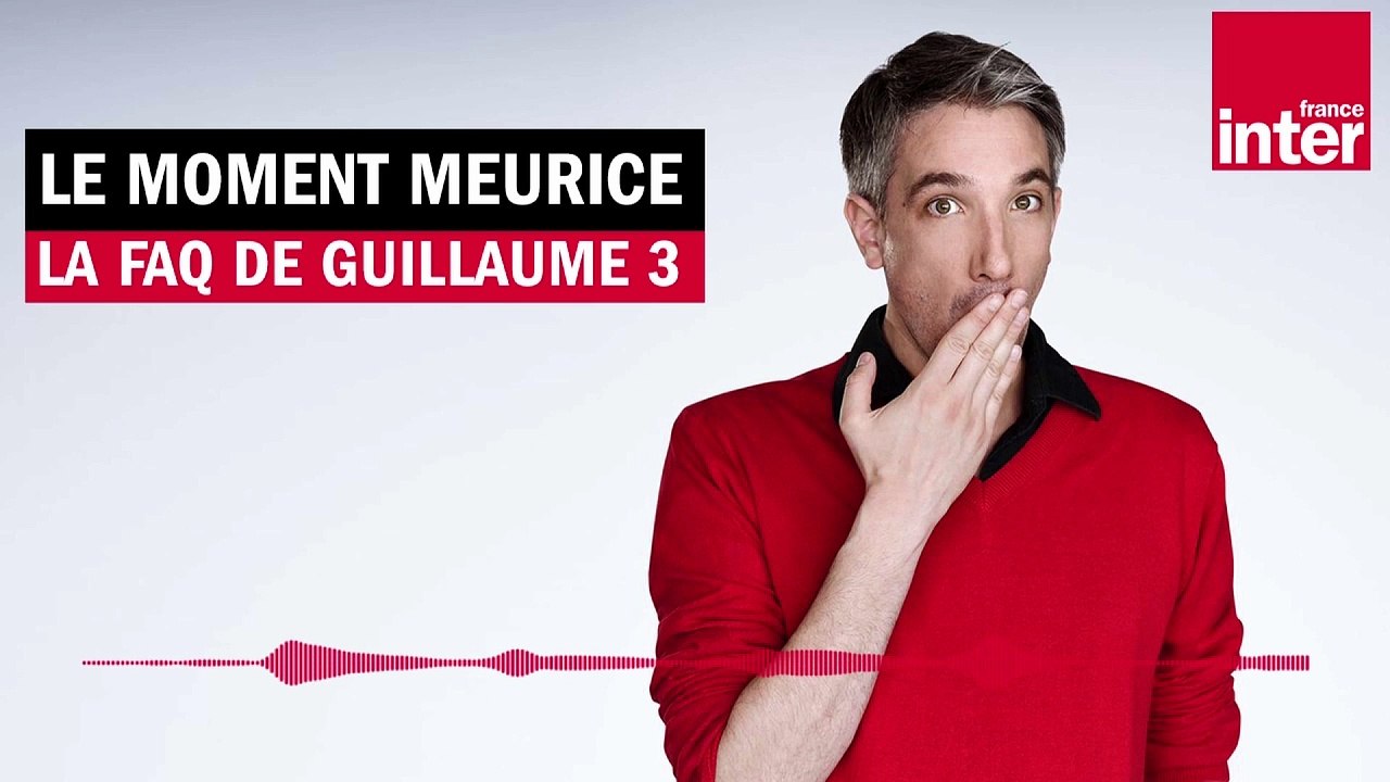 Comment faire pour évincer une question ? La FAQ de Guillaume Meurice