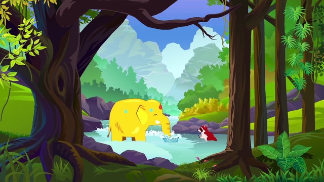 Learn colors Vlog Ahh! I'm scared~ Bru and Lotor accidentally fallen into the cave! An unknown shadow is approaching..