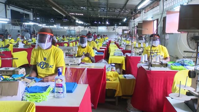 Coronavirus : 3 entreprises ivoiriennes mises à contribution pour produire des masques aux normes.