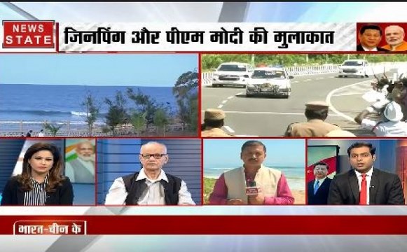 महाबलीपुरम में पीएम नरेंद्र मोदी और चीन के राष्‍ट्रपति शी चिनफिंग की मुलाकात