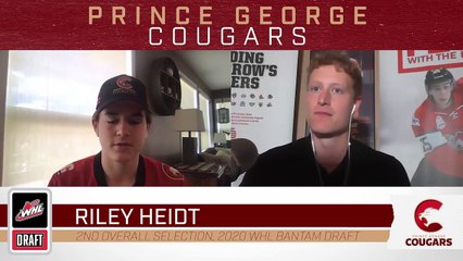 WHL Future Stars: Riley Heidt, Prince George Cougars